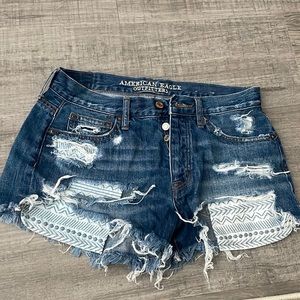 American eagle jean shorts!